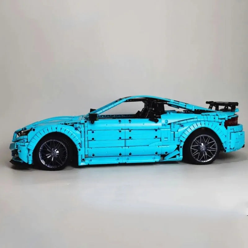 Building Blocks Tech MOC C63 AMG Racing Car Bricks Toy T5002 Construction Set Toys - 13