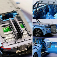 Thumbnail for Building Blocks Tech MOC Classic RR Boat Tail Luxury Car Bricks Toy T5018 - 5