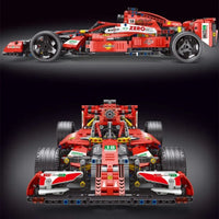 Thumbnail for Building Blocks Tech MOC F1 Alternate Super Racing Car Bricks Toy T2018 - 3
