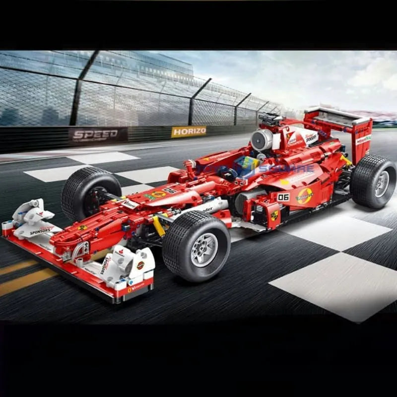 Building Blocks Tech MOC F1 Formula One Racing Car Bricks Toy T5006 Construction Set Toys - 4