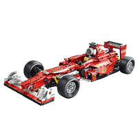 Thumbnail for Building Blocks Tech MOC F1 Formula One Racing Car Bricks Toy T5006 - 1