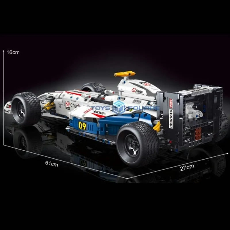 Building Blocks Tech MOC F1 Formula Racing Sports Car Bricks Toy T5009 Construction Set Toys - 8