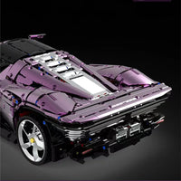 Thumbnail for Building Blocks Tech MOC Ferrari Daytona SP3 Supercar Bricks Toys 006 - 1 - 5