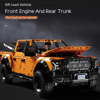 Thumbnail for Building Blocks Tech MOC Ford F - 150 Raptor Pickup Truck Bricks Toys T5014 - 3
