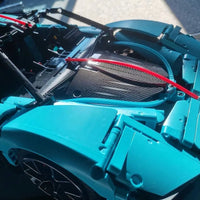 Thumbnail for Building Blocks Tech MOC Hong Qi S9 Super Racing Car Bricks Toys T5011 - 14