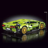 Thumbnail for Building Blocks Tech MOC Lambo Sian FKP37 Racing Car Bricks Toy T2007 - 10