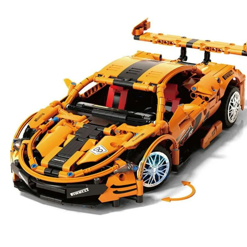 Building Blocks Tech MOC McLaren P1 Sports Racing Car Bricks Toy T2009 Construction Set Toys - 1