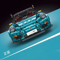 Thumbnail for Building Blocks Tech MOC Porsche 911 GT2 RS Supercar Bricks Toy T5026B Construction Set Toys - 4