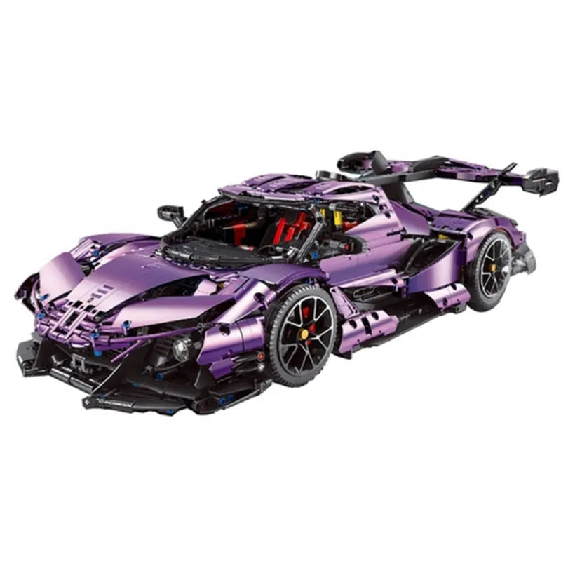 Building Blocks Tech MOC RC Apollo IE Super Racing Car APP Bricks Toys T5012B Construction Set Toys - 6