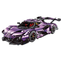 Thumbnail for Building Blocks Tech MOC RC Apollo IE Super Racing Car APP Bricks Toys T5012B Construction Set Toys - 6