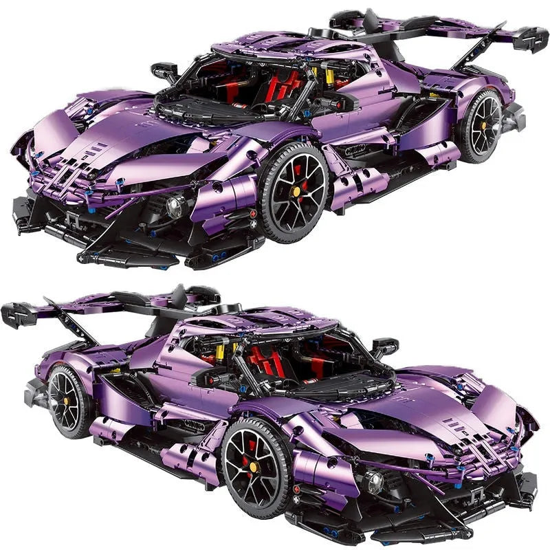 Building Blocks Tech MOC RC Apollo IE Super Racing Car APP Bricks Toys T5012B Construction Set Toys - 2