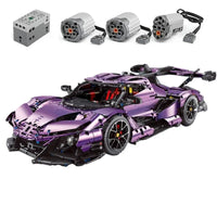 Thumbnail for Building Blocks Tech MOC RC Apollo IE Super Racing Car APP Bricks Toys T5012B - 1