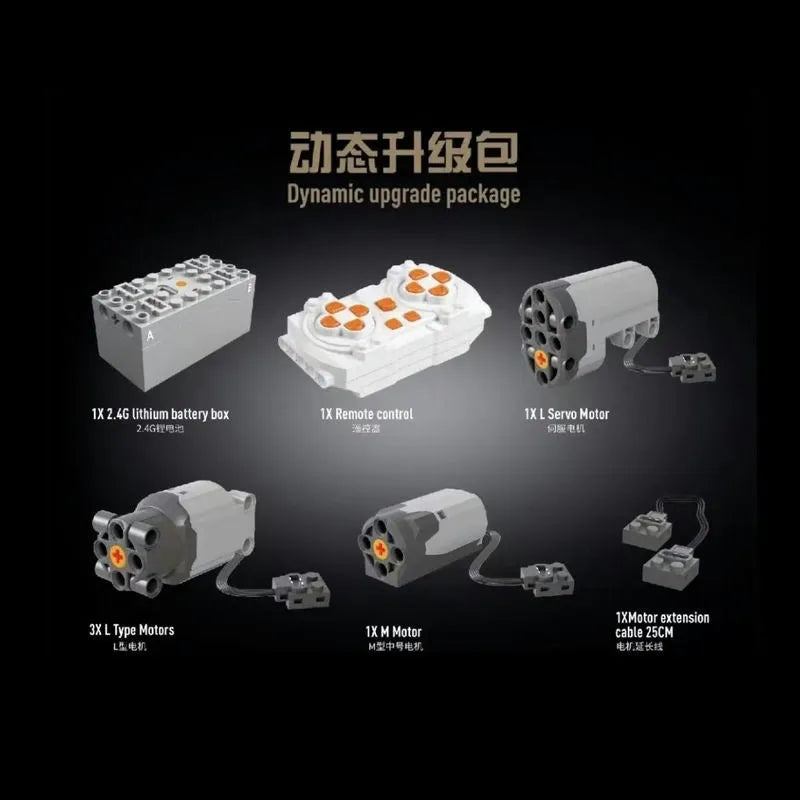 Building Blocks Tech MOC RC Katyusha Rocket Launcher Car Bricks Toys T4011 Construction Set Toys - 7