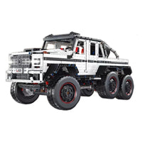 Thumbnail for Building Blocks Tech MOC RC Off-Road LAND CRUISER Truck Bricks Toy T5020B - 1