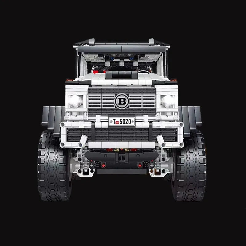 Building Blocks Tech MOC RC Off-Road LAND CRUISER Truck Bricks Toy T5020B - 4