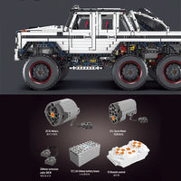 Thumbnail for Building Blocks Tech MOC RC Off-Road LAND CRUISER Truck Bricks Toy T5020B - 3
