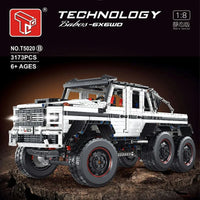 Thumbnail for Building Blocks Tech MOC RC Off-Road LAND CRUISER Truck Bricks Toy T5020B - 2