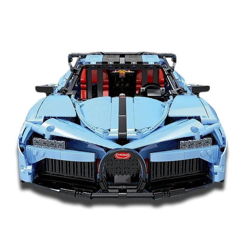 Building Blocks Tech MOC Super Sports Racing Car Bricks Toys T5027A Construction Set Toys - 6