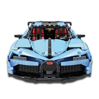 Thumbnail for Building Blocks Tech MOC Super Sports Racing Car Bricks Toys T5027A Construction Set Toys - 6