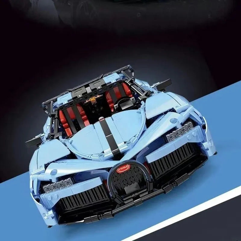 Building Blocks Tech MOC Super Sports Racing Car Bricks Toys T5027A Construction Set Toys - 4