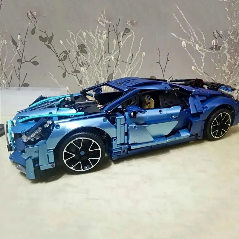 Building Blocks Tech MOC T5004 Bugatti Divo Racing Car Bricks Toys Construction Set Toys - 10