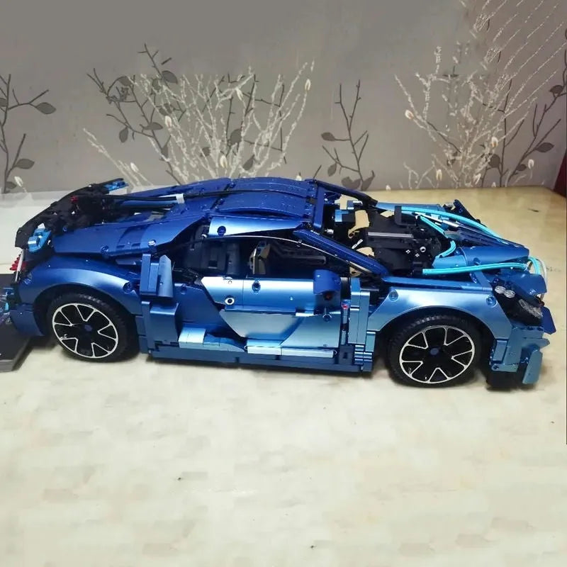 Building Blocks Tech MOC T5004 Bugatti Divo Racing Car Bricks Toys Construction Set Toys - 9