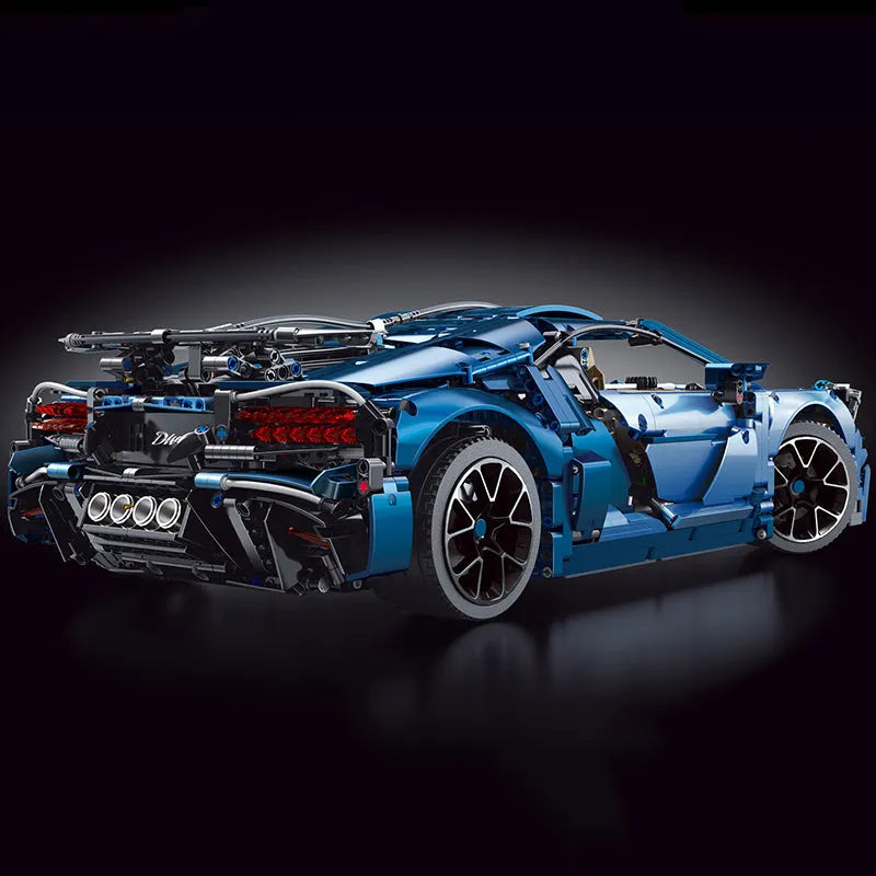 Building Blocks Tech MOC T5004 Bugatti Divo Racing Car Bricks Toys Construction Set Toys - 4