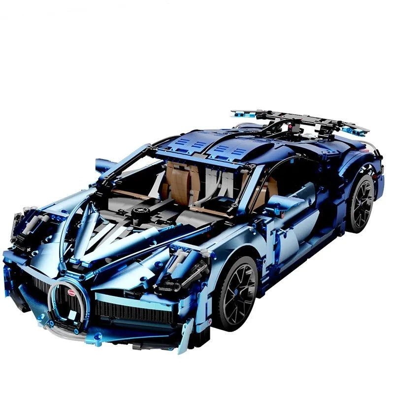 Building Blocks Tech MOC T5004 Bugatti Divo Racing Car Bricks Toys - 1