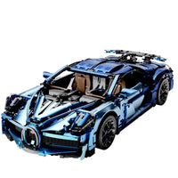 Thumbnail for Building Blocks Tech MOC T5004 Bugatti Divo Racing Car Bricks Toys - 1