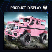 Thumbnail for Building Blocks Tech MOC T5016B King Kong Barbie Off-Road SUV Bricks Toy - 3