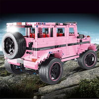 Thumbnail for Building Blocks Tech MOC T5016B RC Off-Road SUV King Kong Barbie Bricks Toy - 3
