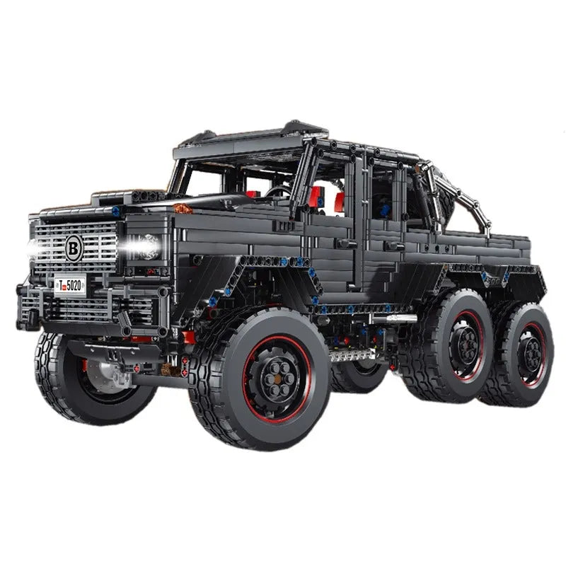 Building Blocks Tech MOC T5020A LAND CRUISER Off - Road Truck Bricks Toy - 1