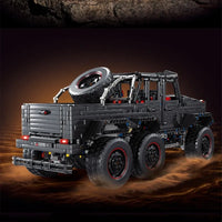 Thumbnail for Building Blocks Tech MOC T5020A LAND CRUISER Off - Road Truck Bricks Toy - 3