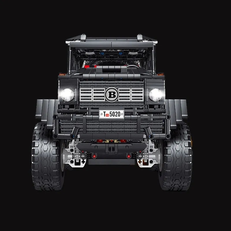 Building Blocks Tech MOC T5020A LAND CRUISER Off-Road Truck Bricks Toy - 4