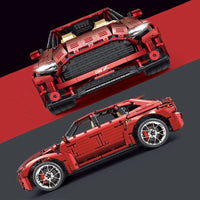 Thumbnail for Building Blocks Tech MOC T5024B Aston Martin DBX Racing Car Bricks Toys - 7
