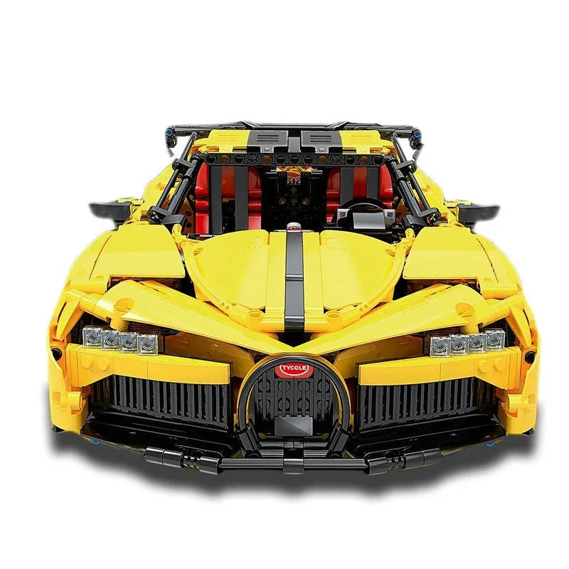 Building Blocks Tech MOC T5027B Supercar Hyper Racing Car Bricks Toys Construction Set Toys - 1