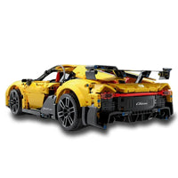 Thumbnail for Building Blocks Tech MOC T5027B Supercar Hyper Racing Car Bricks Toys Construction Set Toys - 3