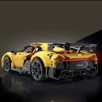 Thumbnail for Building Blocks Tech MOC T5027B Supercar Hyper Racing Car Bricks Toys Construction Set Toys - 4