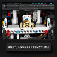 Thumbnail for Building Blocks Technical MOC Classic Super Sports Car Bricks Toys T5037A Construction Set Toys - 10