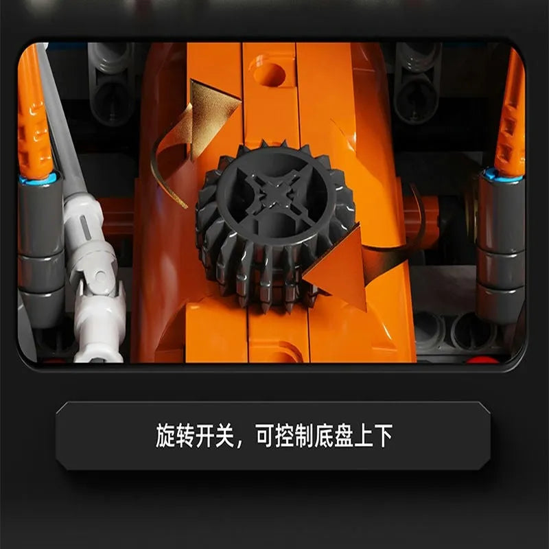 Building Blocks Technical MOC Classic Super Sports Car Bricks Toys T5037A Construction Set Toys - 12