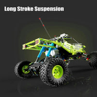 Thumbnail for Building Blocks Technical MOC Off Road Racing Buggy Car Bricks Toy T4024 - 8