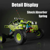 Thumbnail for Building Blocks Technical MOC Off Road Racing Buggy Car Bricks Toy T4024 - 7