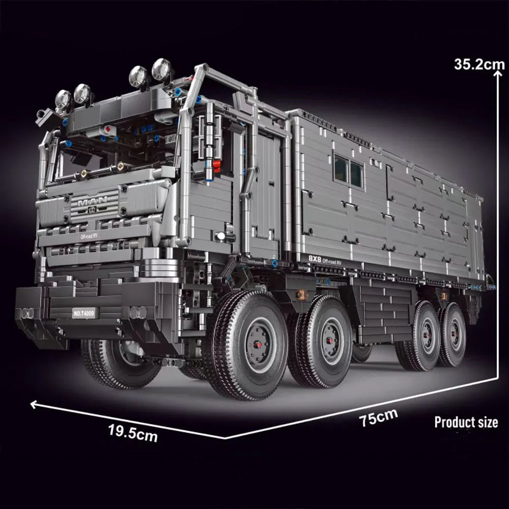 Technical MOC Heavy Truck Building Blocks T4009