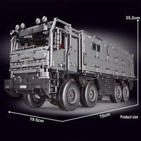 Thumbnail for Building Blocks Technical MOC RV Off-Road Heavy Truck Bricks Toys T4009 - 12
