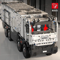 Thumbnail for Building Blocks Technical MOC RV Off-Road Heavy Truck Bricks Toys T4009 - 3