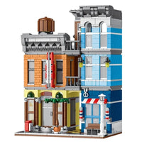 Thumbnail for Building Blocks City Street Detective Agency Office Bricks Toy - 1