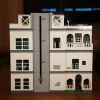 Thumbnail for Building Blocks Building Blocks MOC Expert City Street Hospital Bricks Toy Construction Set Toys - 8