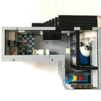 Thumbnail for Building Blocks MOC 10186 City Street Expert Ocean Museum Bricks Toy Construction Set Toys - 11