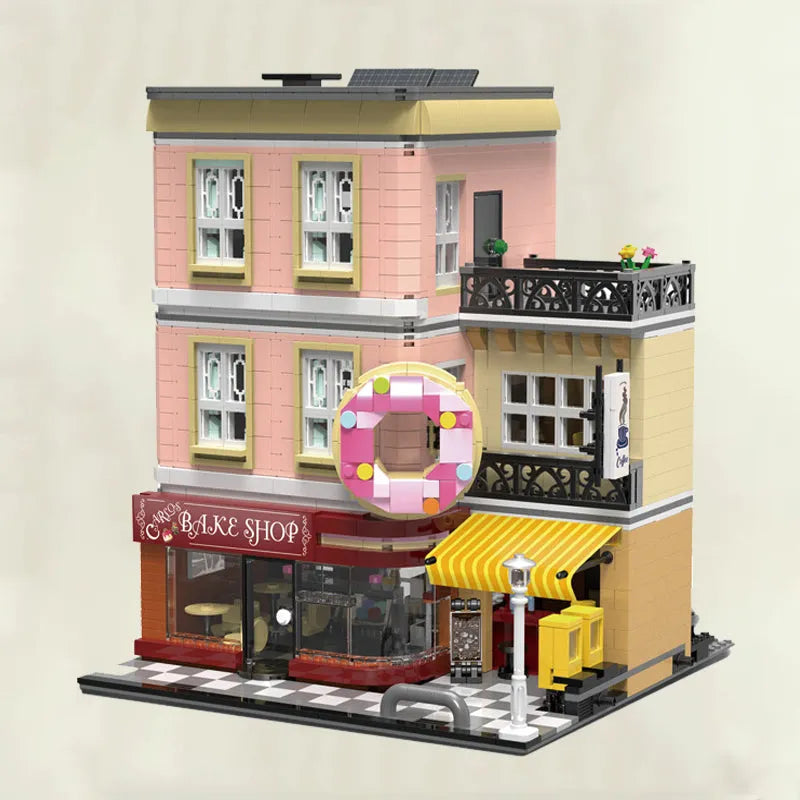 Building Blocks MOC City Street Expert Bakery Shop Bricks Toy 10180 - 16