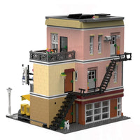 Thumbnail for Building Blocks MOC City Street Expert Bakery Shop Bricks Toy 10180 - 5